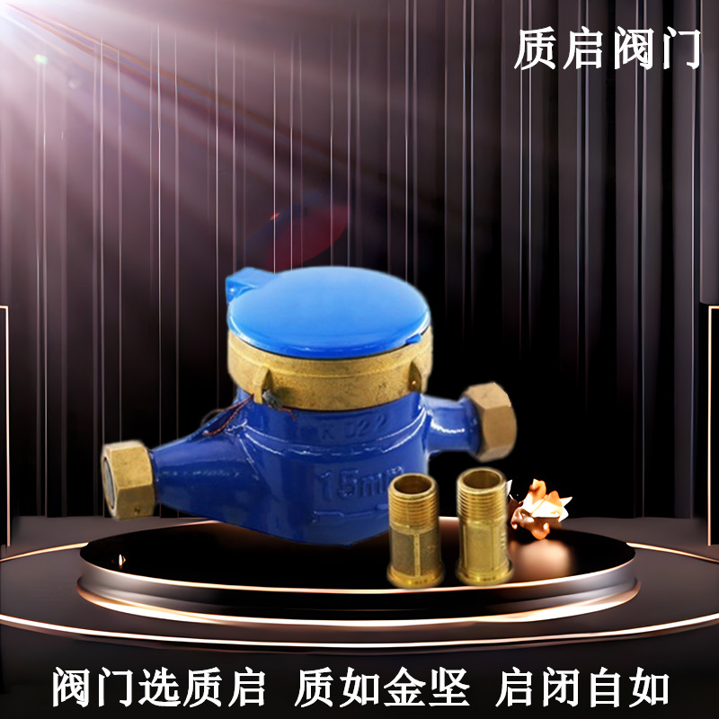 质启LXS旋翼湿式冷水表汉水水表宁波家用水表三川丝口自来水水表