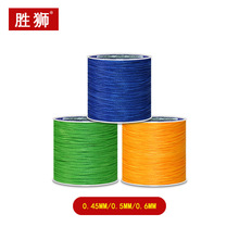 胜狮牌涤纶0.45/0.5/0.6mm手缝皮革圆蜡线皮革手工微勾蜡线