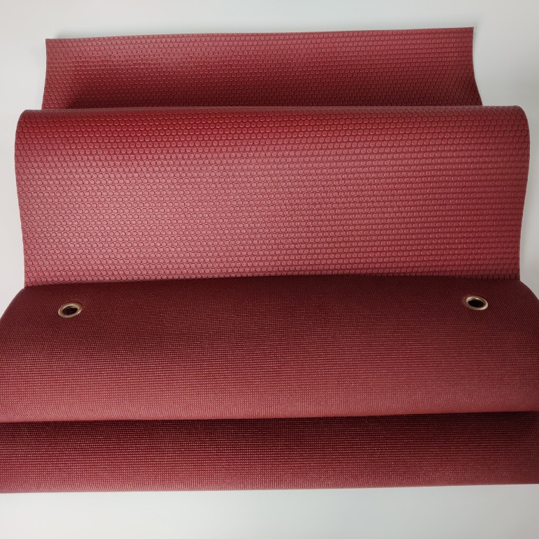 Hangable High-Density Pvc Yoga Mat with Hole Eyelet Thickeneded Non-Slip Fitness Mat Home Skipping Rope Floor Mat