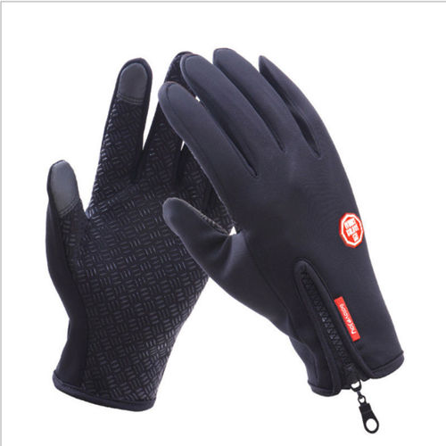 Waterproof, windproof, and slip-resistant ski zippered gloves
