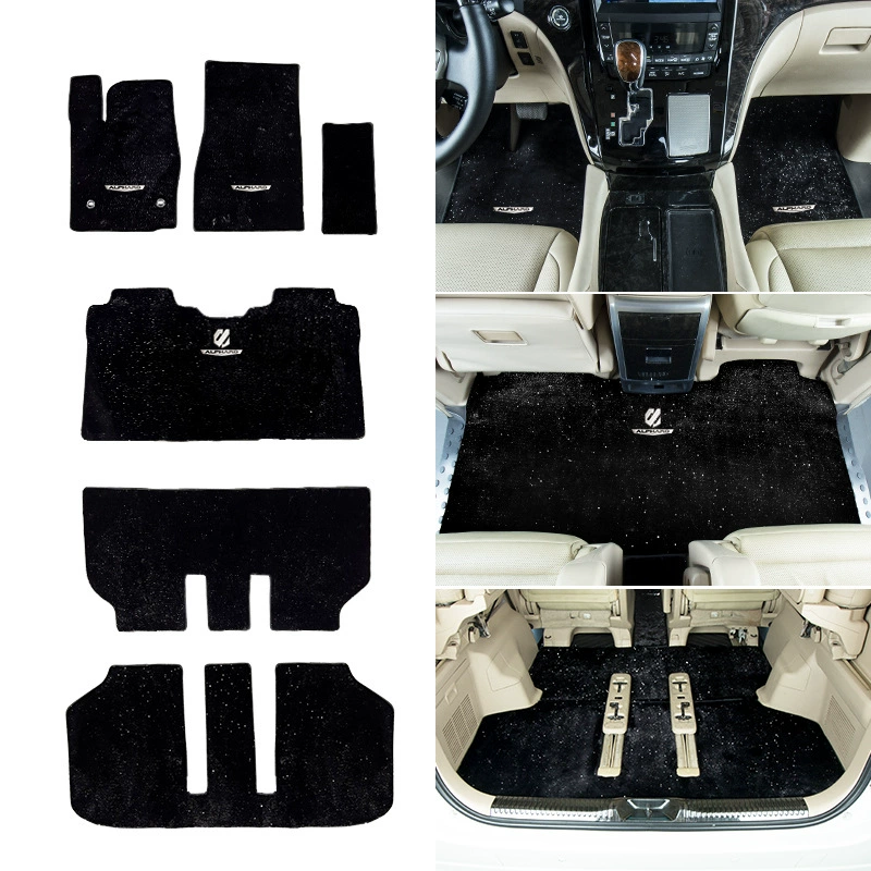 08-25 Alphard Star Sky бархатный коврик для пола Alphard Will Farley LM300 салонный набор