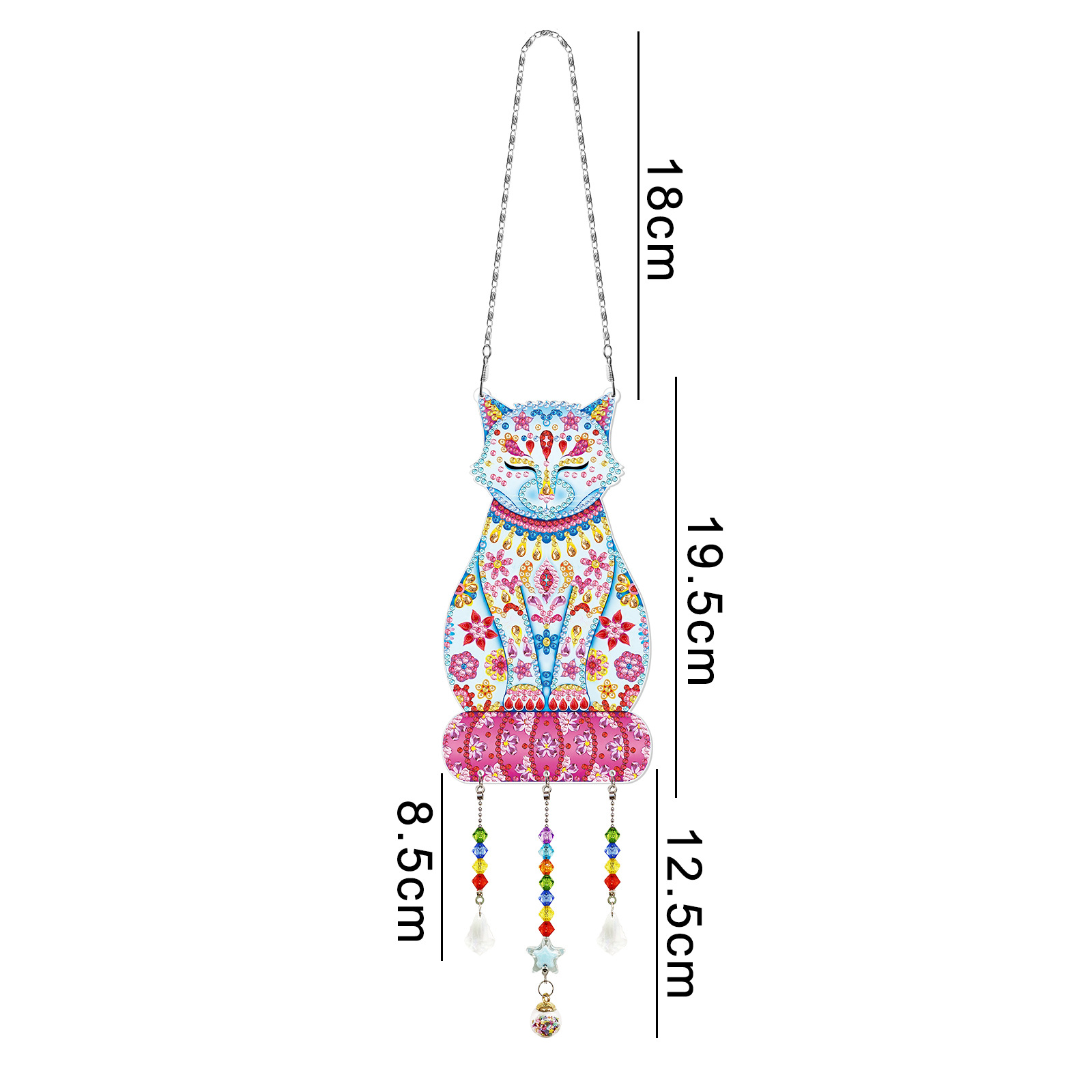 Accesorios para pintura de diamantes, adornos colgantes DIY, bordados de diamantes de imitación hechos a mano, cuadros colgantes de PVC, pinturas decorativas con cuentas, disponibles para distribución y venta al por mayor.