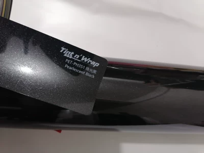 Suitable for Pet Car Color: Auto Color Change Film - pet-pearlescent-black-50cm-width-1m-length-with-scraper-default-item