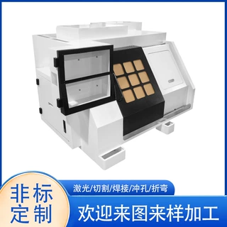 中山非标钣金定制 新能源设备钣金拉丝加工钣金加工一站式服务