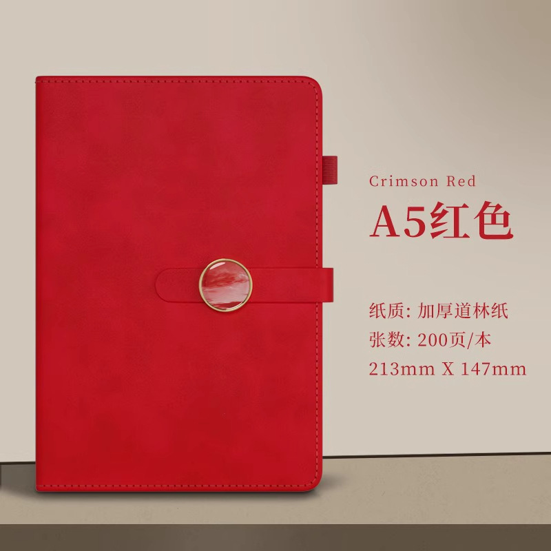 Cuaderno de negocios caja de regalo set a5 cuaderno engrosado set con hebilla de oficina de negocios exquisita b5 grande