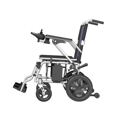 Cross-border export of smart electric wheelchairs for the elderly and disabled, fully automatic, lightweight, foldable, four-wheel mobility aid (Qatlanan elektrik velosipedlər) - lightweight-24v-12a-lead-acid-battery-20-mile-range