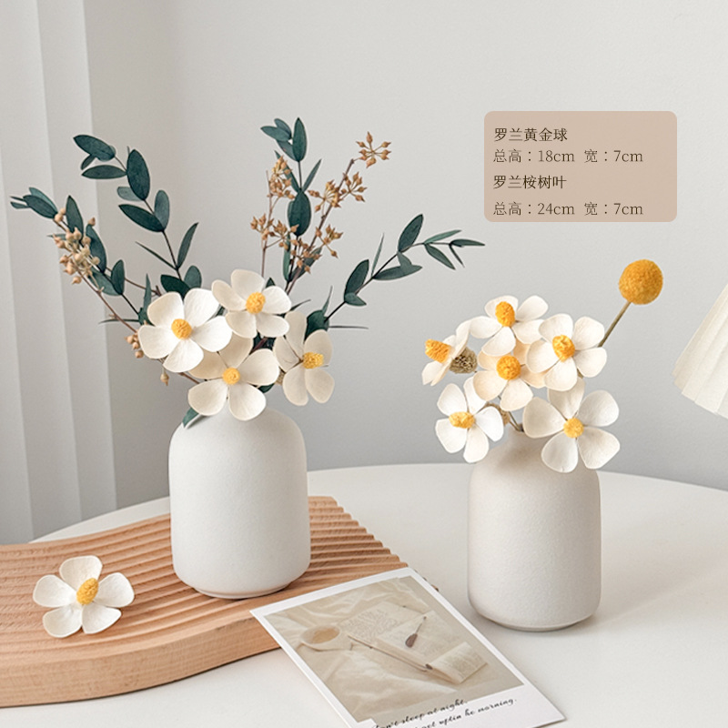 [메인사진] 롤랜드 골든볼 + 롤랜드 유칼립투스 잎 [무료 꽃병 + 카드 2장]