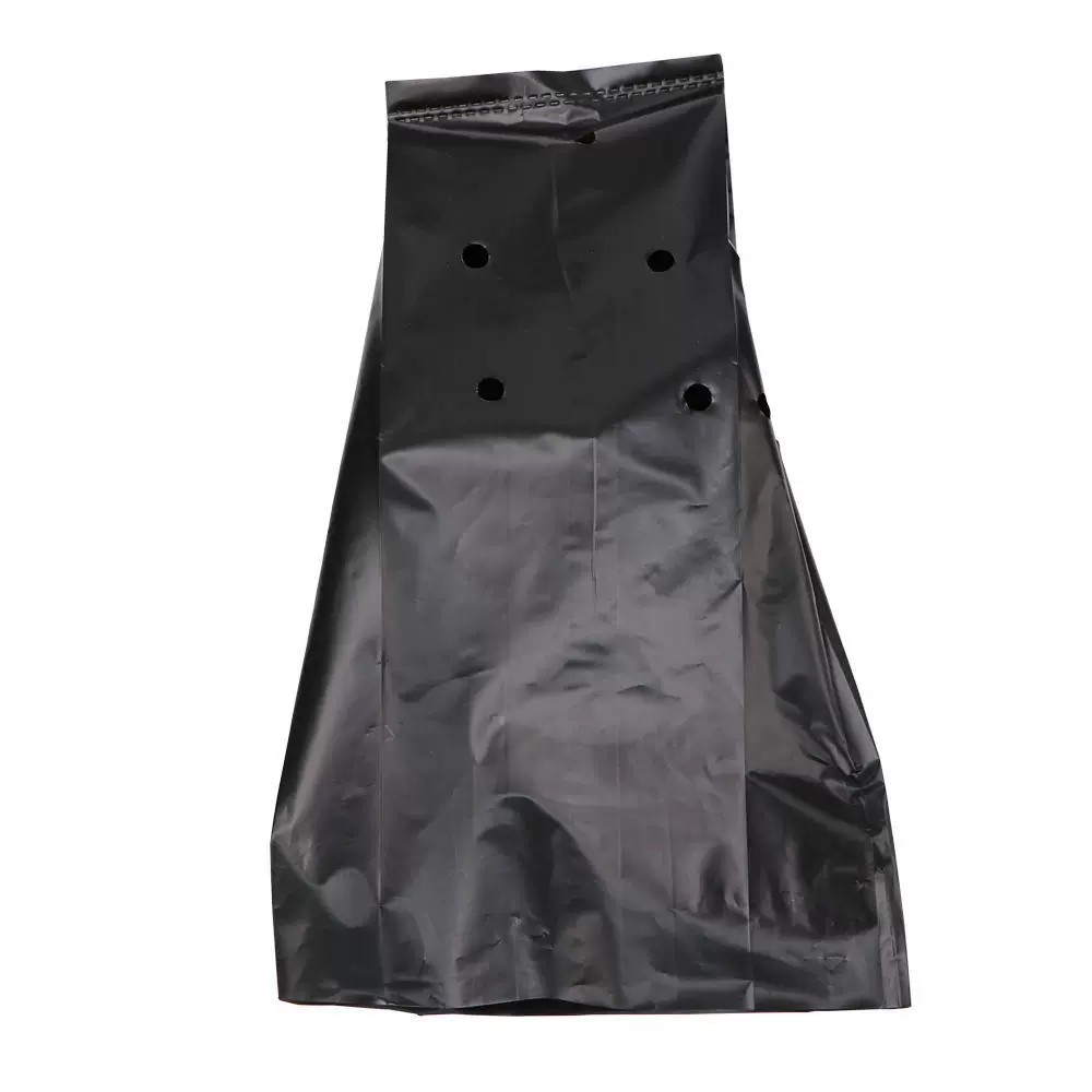 跨境销售PE植物生长袋育苗袋带透气孔的黑色种植袋环保花园