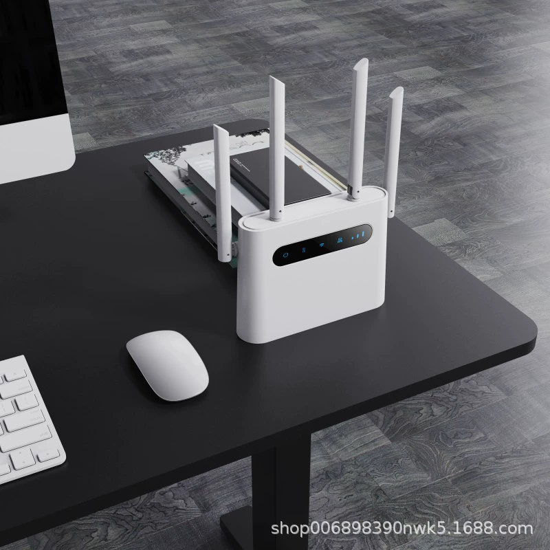 Wholesale 4G card insertion wireless router household rental house dormitory free broadband high -speed stabilized wall router