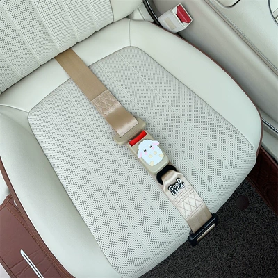 Women to Prevent Belly Strangulation, Car, Car seat belt - three-point-anti-strangle-safety-belt-beige-wei-yang