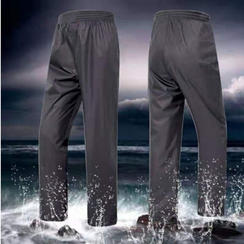 Rain pants waterproof men's and women's non-hard riding work outdoor wear-resistant breathable light weatherproof wholesale raincoat pants