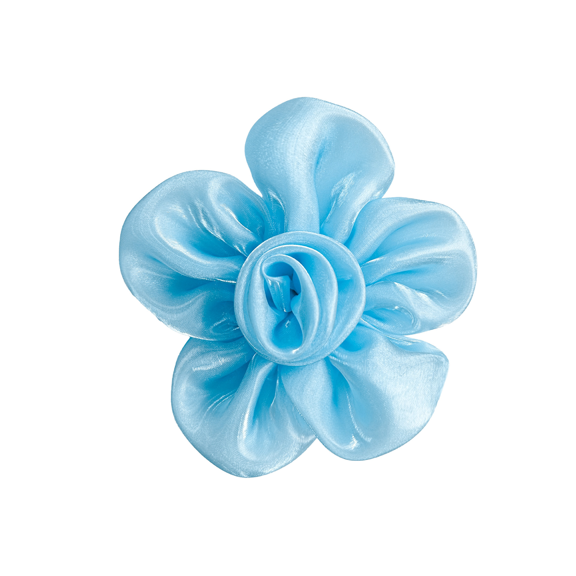 11.6cm fábrica directa accesorios de flores zapatos accesorios de ropa satén flores hechas a mano clip de cabello ropa diy