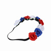 Headband, wig, hair accessory, flowered, European style, USA