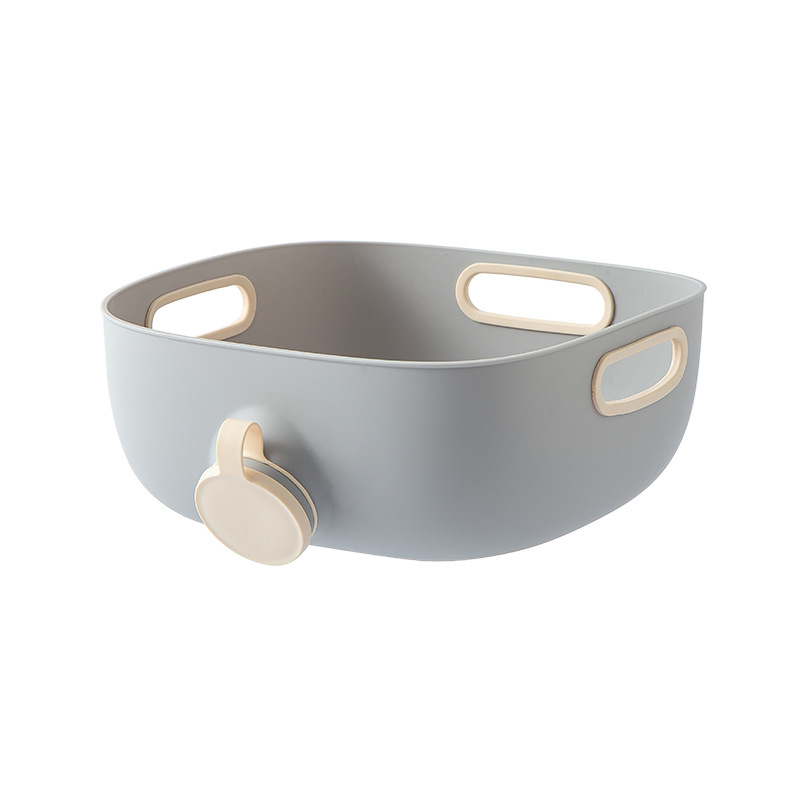 Cesta de drenaje multifuncional para cocina, colador de verduras y frutas, diseño plegable creativo