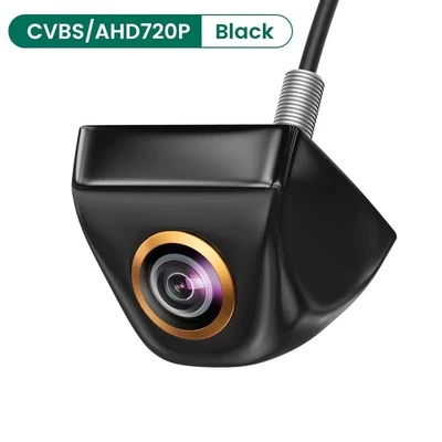 Car rearview camera 1080P Vehicle camera - black-ahd720p-cvbs