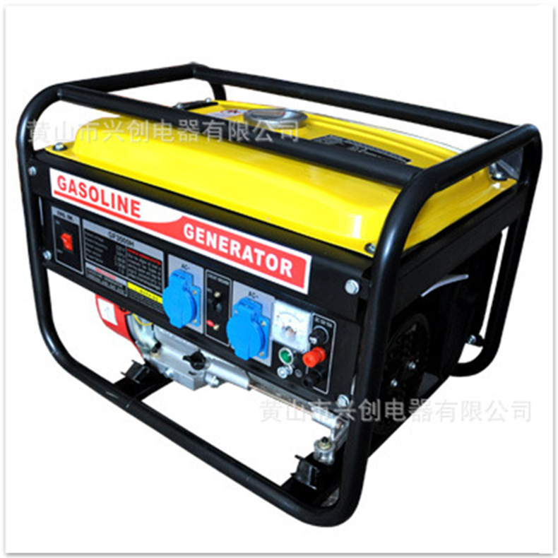 Supply Portable Household Micro 2500W Gasoline Generator 220V Small 2Kw All-Copper 12V Power-Saving Silent