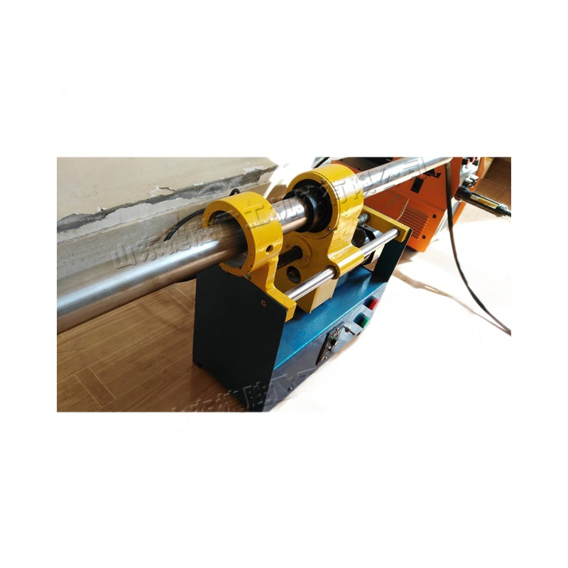 Máquina de soldadura de redondeo interior portátil, máquina de pasador de maquinaria de construcción, pequeña máquina de reparación de orificios concéntricos horizontales