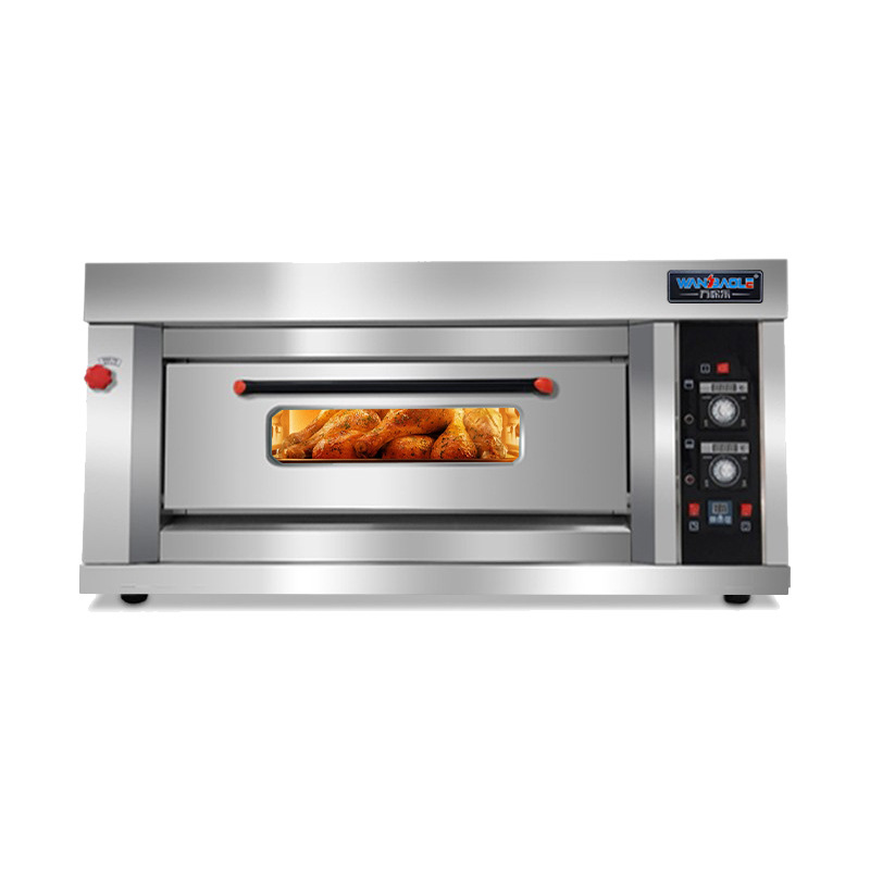 Horno de gas Horno de computadora comercial Pan de gran capacidad Pastel de pizza Horneado multifuncional Hogar inteligente