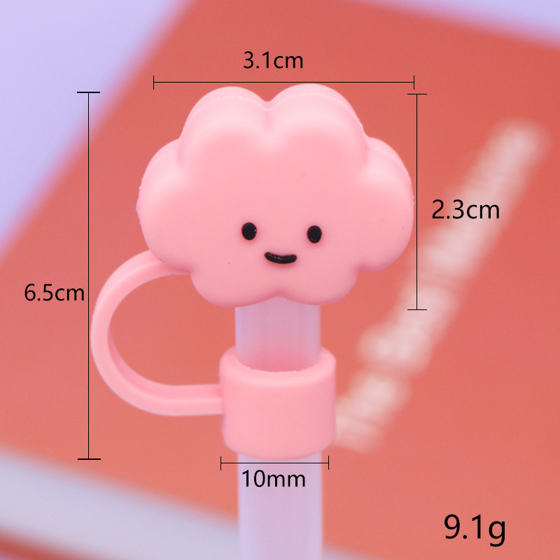 Gran nube blanca rosa 10mm