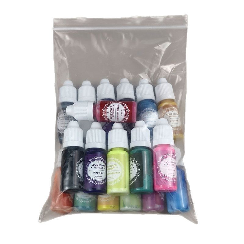 Epoxy resin crystal dropper special color essence, handmade DIY dropper macaron solid color toner, s