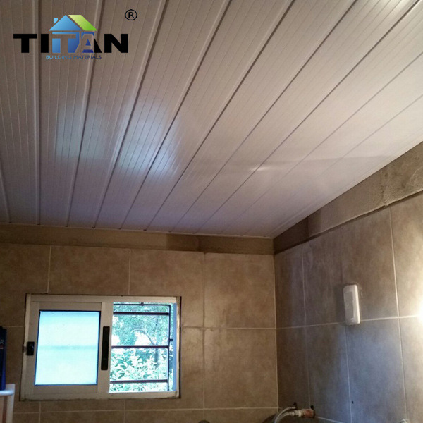 Techo de baldosas de aluminio PVC techo de la sala de estar diseño