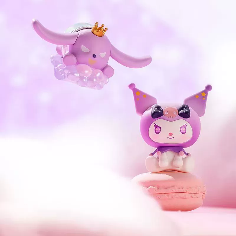 Полная коллекция фигурок-тайников Sanrio Kurome серии Trojan детские, невидимые модели Kuromi настольные украшения
