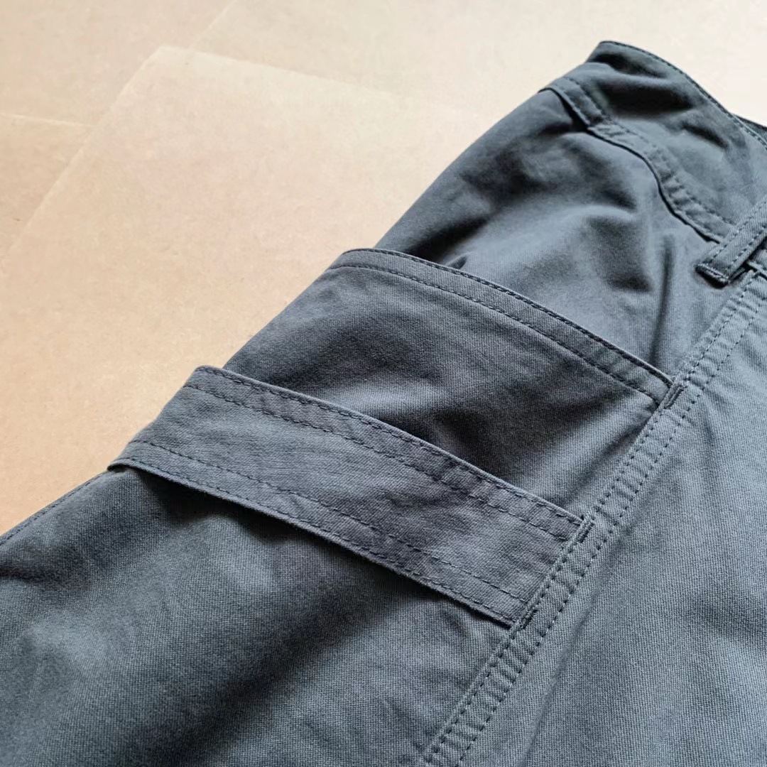 AUTICUP American Style Three-Dimensional Tailored Military Bird Cargo Cleanfit Versatile Straight-Leg Slightly Flared_voghion.com