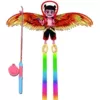 50cm dynamic red fire Nezha + colored fishing rod