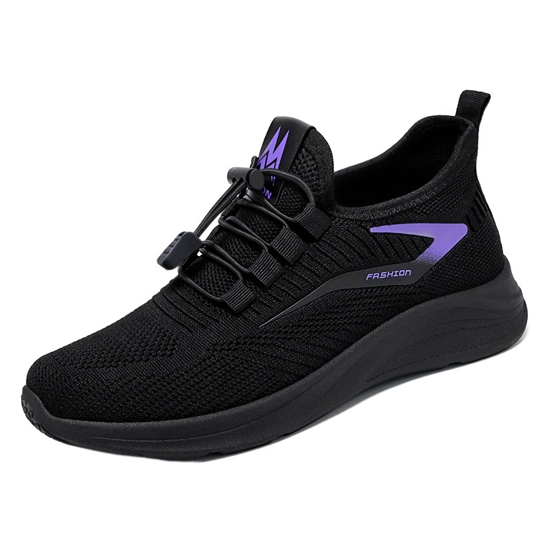 Zapatos para mujer, estilo versátil de primavera, zapatos deportivos de malla transpirable, color sólido, zapatos casuales de moda, suela suave, zapatos ligeros, dropshipping