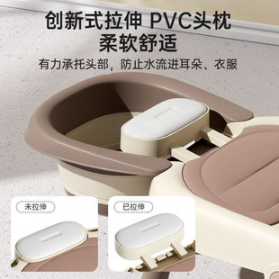 Adult Shampoo Recliner Baby Hair Washing Artifact Postpartum Home Foldable Bed Children's Bed Stool Adult Manufacturer