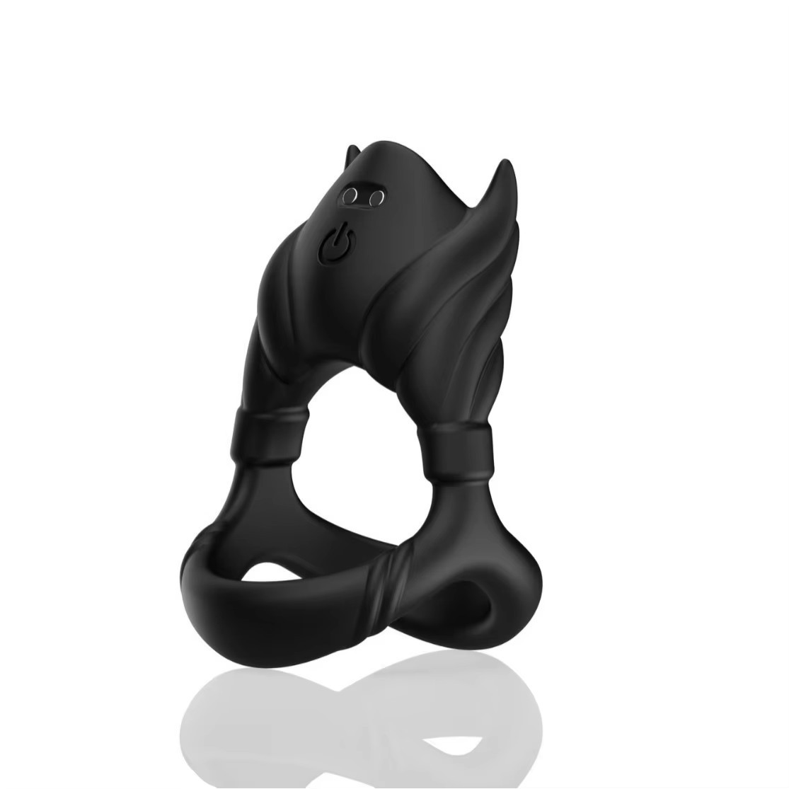 10-Frequency Vibrating Locking Ring with Remote Control, Silicone Cock Ring and Prostate Massager — detail image 14