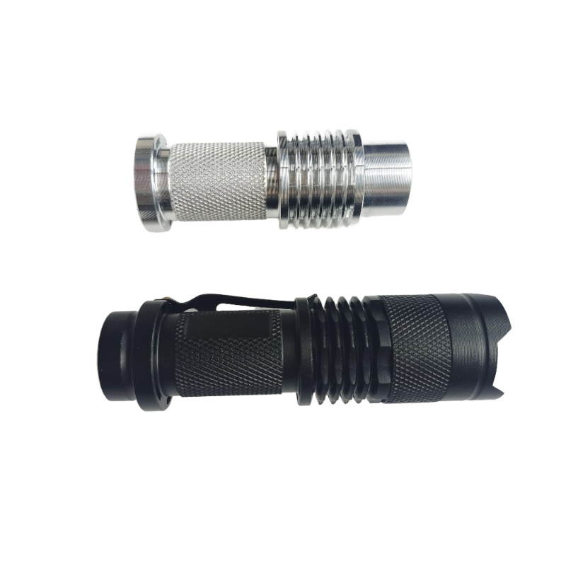 Cross-border hot sale UV flashlight SK68 white light/violet light/red light/green light/blue light/multi-purpose flashlight