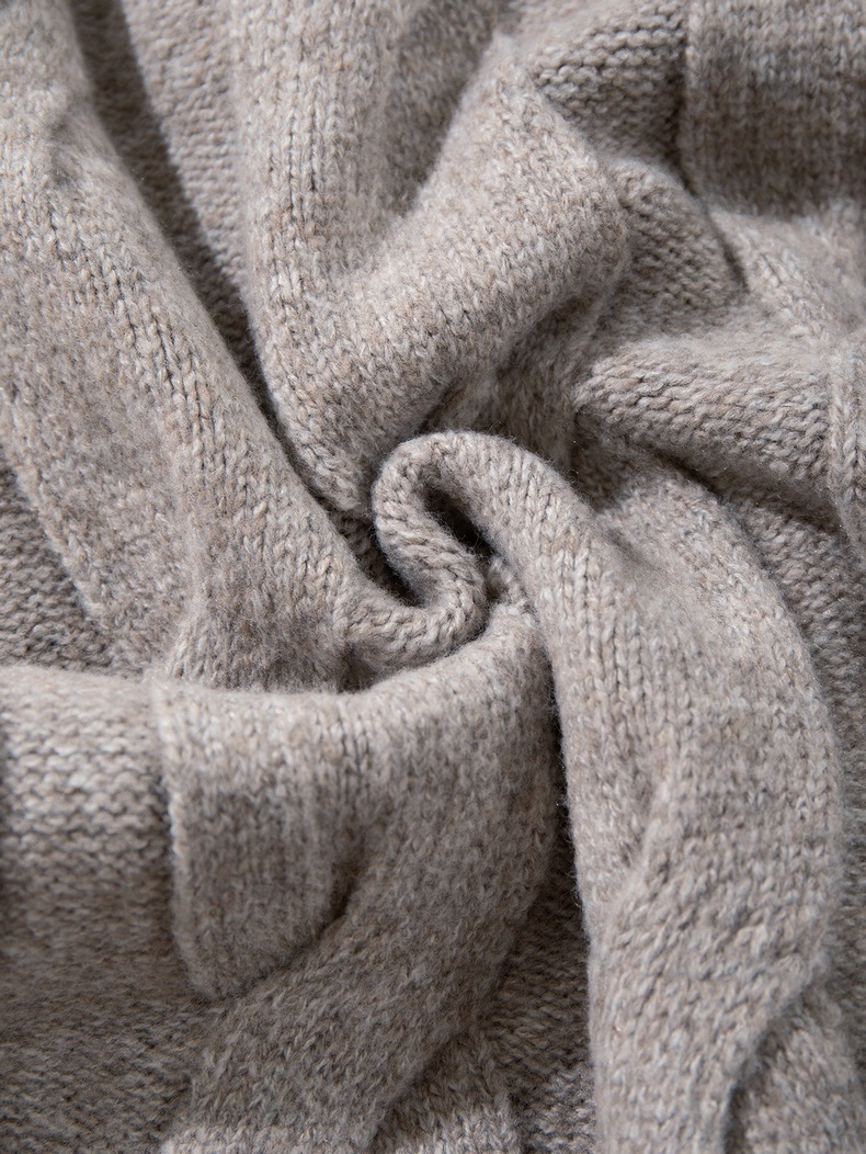 Inflation Jacquard Knit Jacket