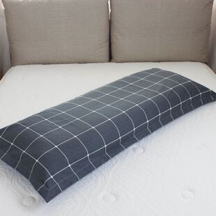 Plush Body Pillow Cover Plain Super Soft Long Pillow Case