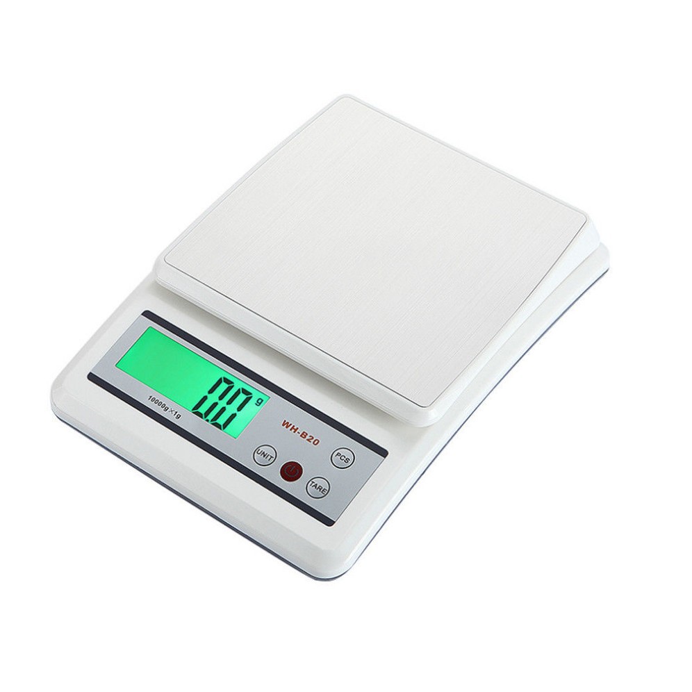 B20背光电子烘焙秤 厨房电子称 食物秤 克秤厨房秤10kg USB