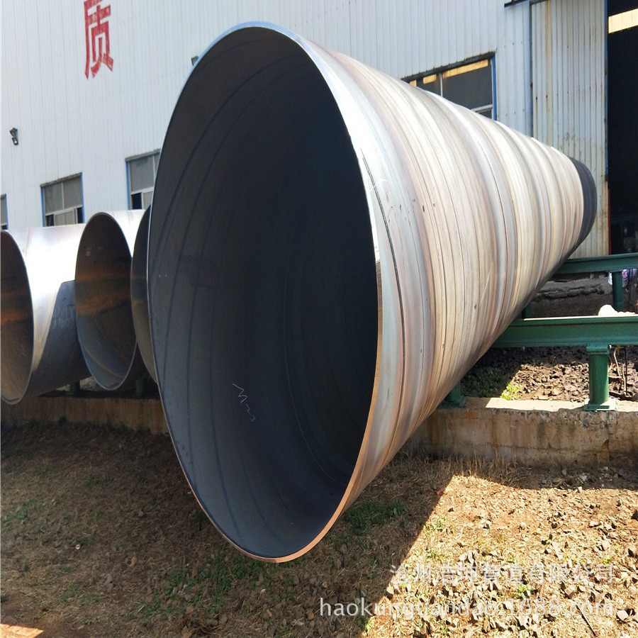 排水管道钢管 仓储螺旋管现货  大口径直埋钢管