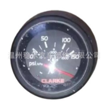 Mechanical oil pressure gauge 1000 kPa 150 psi universal for cars, motorcycles, and boats