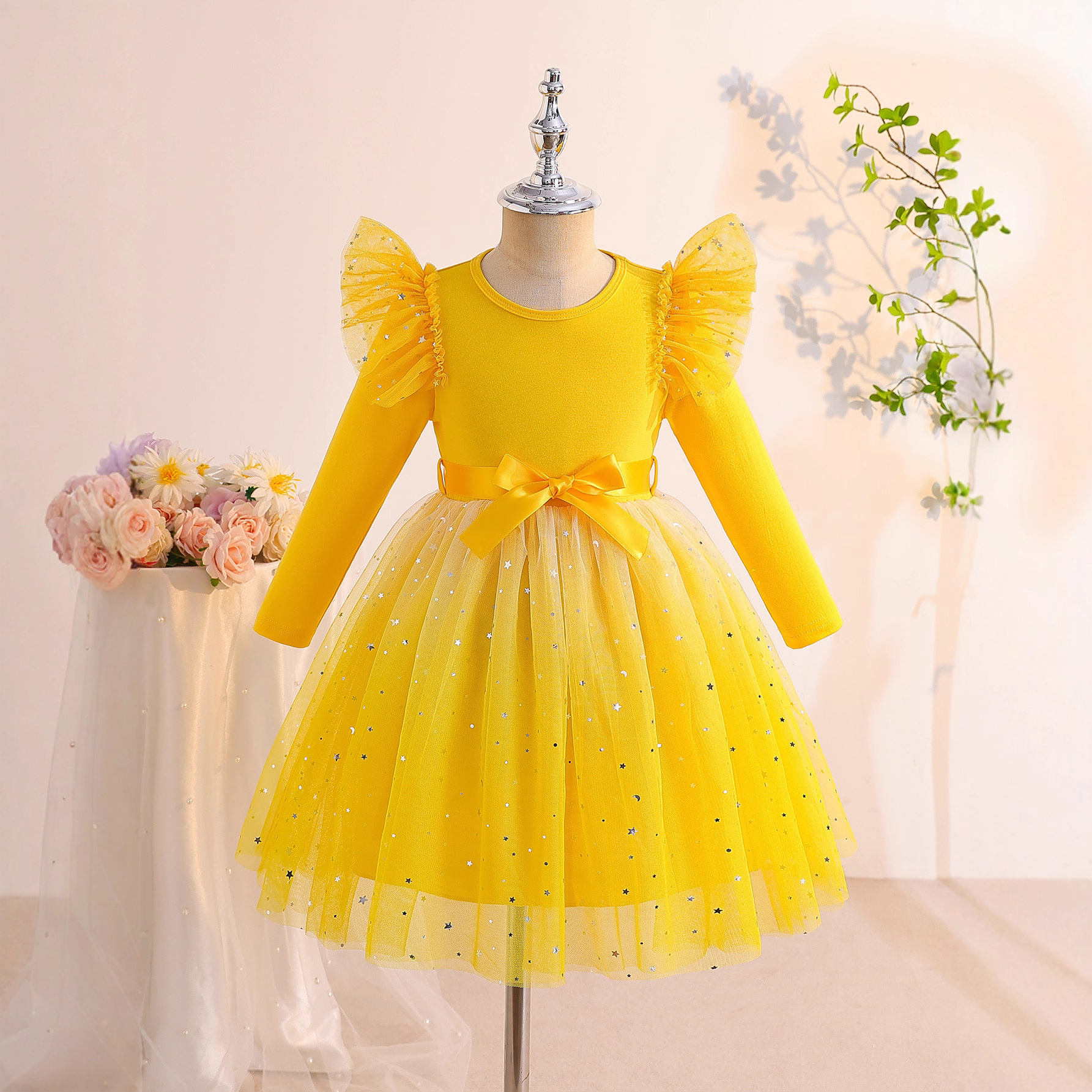 (Cross-border trading), girl's skirt, evening dress, Birthday gift 2