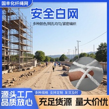 安全网阻燃建筑施工防坠防护网白色尼龙安全平网球场围网货柜网
