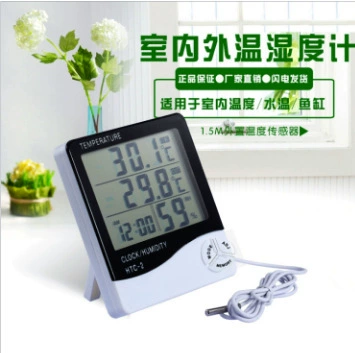 HTC-2 внутренний и наружный термометр для термометра и гигрометра