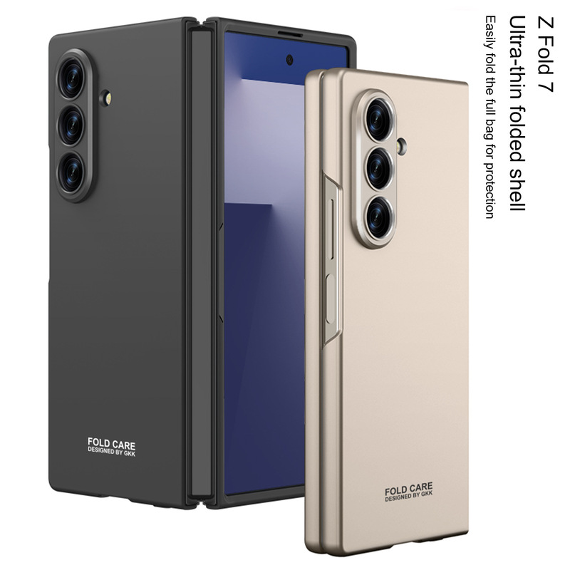 Suitable for Samsung Zfold7 Export Mobile Phone Case Creative Style Foldableing Screen Frosted Men's and Women's Pc Simple Protective Cover Anti-Fall Suitable for Samsung Zfold7 Export Mobile Phone Case Creative Style Foldableing Screen Frosted Men's and Women's Pc Simple Protective Cover Anti-Fall
