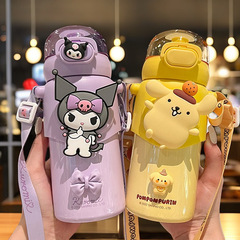 三麗鷗嘟嘟保溫杯庫洛米美樂蒂布丁狗兒童男女孩可愛新款水杯