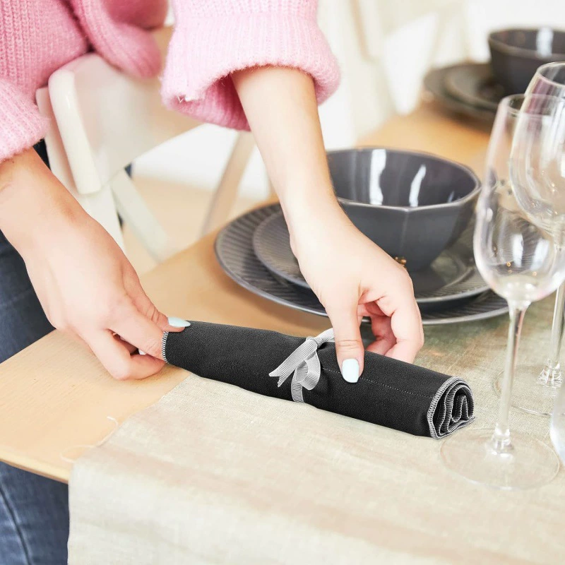 High quality tableware, set, dustproof organizer bag, storage bag, (Physicals)
