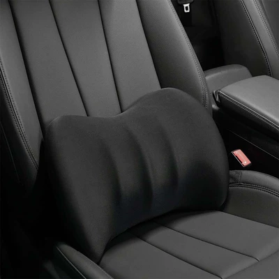 Car Pillow Neck Pillow Neck – Waist support - simple-memory-foam-waistrest-black