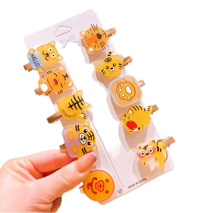 Horquilla de los niños botella de bebida de acrílico pequeño clip tocado Corea del Sur princesa niña flequillos clip horquilla accesorios para el cabello