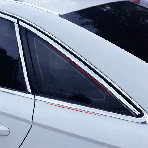 Автомобильная отделка двери/окна гальваническая полоса декоративная полоса серебристая яркая полоса шириной 20 мм