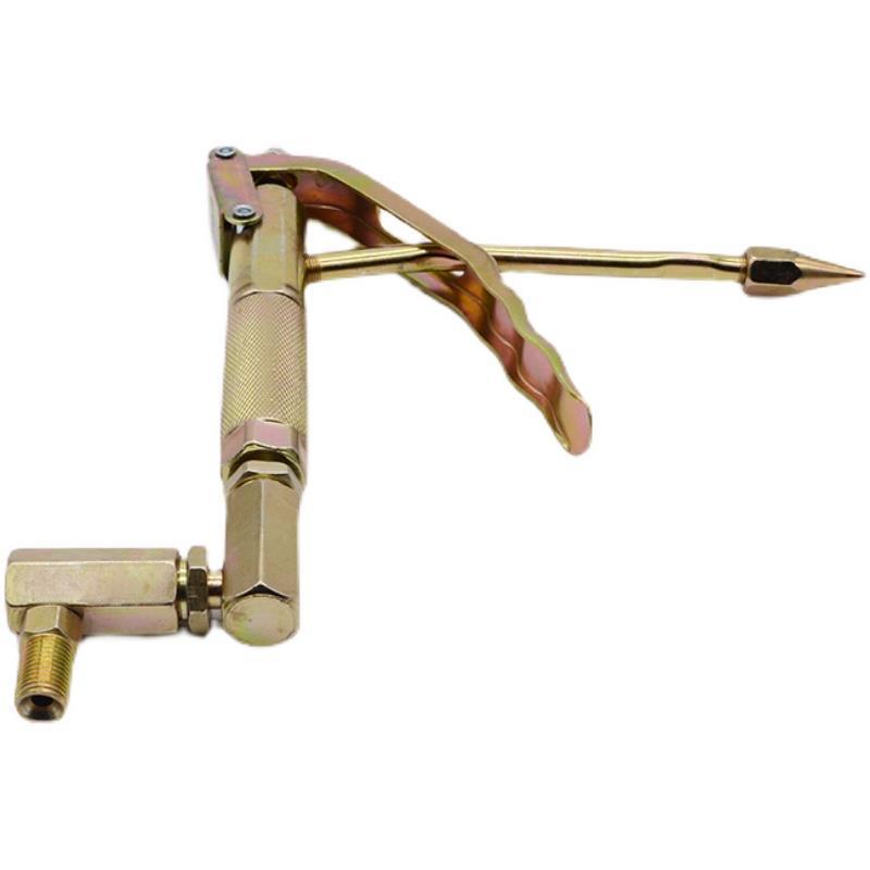 Pistola de mantequilla neumática eléctrica de presión manual 1 / 4 tornillo pistola de aceite de motor de mantequilla de dientes gruesos