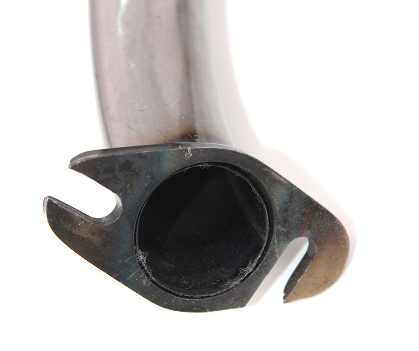 Motorcycle Exhaust Pipe Modification Suitable for Taiwan V8Jog50Jog90 W004 Straight-Line 11-Section Exhaust for Street Use