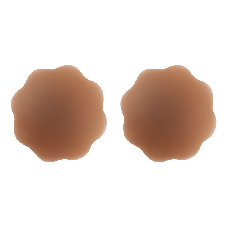 Pegatinas de pecho de silicona anti-Bump invisible elevación pecho pegatinas anti-exposición pegatinas mujeres boda ropa interior de la boda pecho mareos transpirable