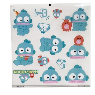 Japan Europe and the United States HD cute hangyodon clown fish Hanton pvc hand account diy waterproof sticker